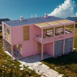 Maison préfabriquée écologique en conteneur, à ossature métallique, mobile, personnalisable, pour ferme, atelier, appartement, salon, chambre, entrée - Product Image 1