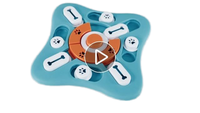 Jouets colorés personnalisés de niveau 3 pour l'entraînement durable au QI stimulant le cerveau et mangeoire Puzzle pour chien et chat