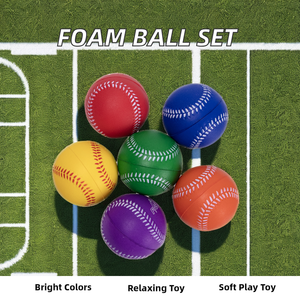 كرة بيسبول ناعمة وسوفتبول إسفنجية مصنوعة حسب الطلب ، رياضة خارجية بجودة عالية ، أو أو أو أو أو أو أو - Product Image 2