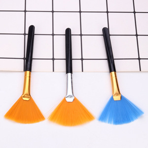 Mechanical Keyboard Cleaning <b>Brush</b> Soft Bristle Nylon Fan Shape For Laptop Desktop <b>Dust</b> Removal - Product Image 3