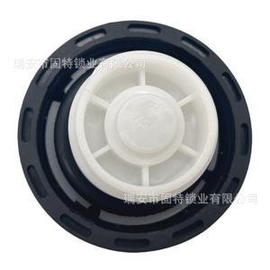 Tapa del Tanque de Combustible para Kia Van 31010-4EA10, Polioximetileno Negro con Etiqueta de Advertencia - Product Image 2