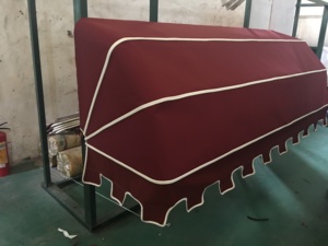 Hiện đại sang trọng pháp tán mái hiên phong cách Châu Âu có thể thu vào cửa sổ mái hiên Hướng dẫn sử dụng cho ngoài trời trong nhà sử dụng làm bằng nhôm bền - Product Image 4