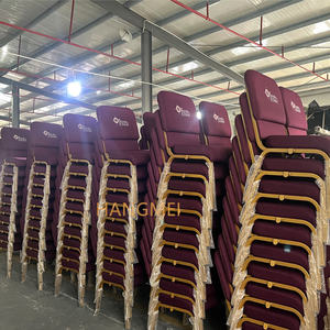 Chaises d'église HM-C71 en tissu violet avec logo Kenya - Cadre en métal, chaises de salle à manger et d'hôtel durables pour usage hospitalier - Product Image 5