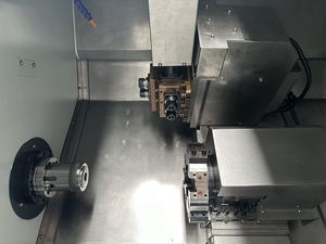 Tck6340s nghiêng giường nhỏ máy tiện 2 + 2 công cụ điện Y trục máy tiện CNC phay gia công dịch vụ Collet Chunk torno phanh máy tiện - Product Image 2