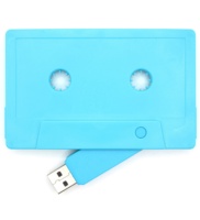 Logo personnalisé Cassette Lecteur USB Interface plastique 2.0 avec impression de marque ou étiquettes autocollantes Nouveau produit