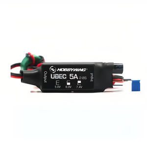 Hobbywing-Module régulateur d'air haute tension <span class=keywords><strong>5A</strong></span> <span class=keywords><strong>Ubec</strong></span> V2 2-8S 5V 6V 7.4V <span class=keywords><strong>5A</strong></span> BEC réglable pour pièces de voiture RC - Product Image 2