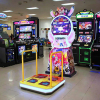 Machine de jeu d'arcade musicale et de danse d'intérieur classique YIRUN, jeu vidéo sportif en promotion pour centres de jeux, spectacle de lumière éblouissant, fonctionnement à jetons