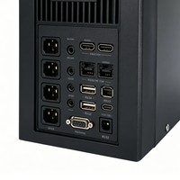 UPS Online Kritis-Misi 1KVA 3KVA 10KVA Gelombang Sinus Murni 0ms Switching Power untuk Telekomunikasi & CCTV