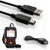 Escáner para Camiones de Servicio Pesado ANCEL HD601, 12V/24V, Lector de Códigos Diésel de Sistema Completo para Cummins, Paccar, Freightliner, International