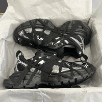 Chaussures de sport de luxe 3XL de haute qualité pour couple, hommes et femmes, vente en gros, confortables, avec sangle en tissu, style marche