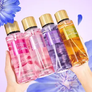 维多利亚花季身体喷雾大品牌女式香水，带有花果色调持久香味泰国顶级风格