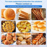 Chaîne de production de croissants ORME entièrement automatique, machine à fabriquer des mini-croissants pour boulangerie