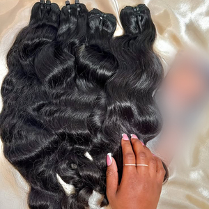 15A Nguyên Việt bó tóc con người, bó sóng tóc cơ thể, sóng cơ thể con người Trinh Nữ bó tóc thô - Product Image 2