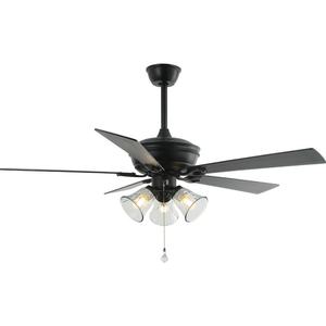 Diseñador de decoración de hogares de estilo europeo, ventilador de techo moderno de 110V 220V con luces - Product Image 1