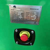 Générateur diesel industriel à refroidissement par eau Deutz Weichai Baudouin 4/6 cylindres 30kw 40kw 50kw 60kw