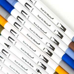 ปากกามาร์คเกอร์แอลกอฮอล์แบบมืออาชีพ หัวคู่ 120 สี - ขายส่งจำนวนมาก สำหรับระบายสีงานศิลปะและจดบันทึกในสำนักงาน - Product Image 6