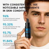 Sérum pour homme 30 ml, hydratant, apaisant, régulateur de sébum, non collant