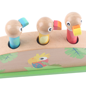 Bán Buôn Chất Lượng Cao Thiết Kế Mới Bằng Gỗ <span class=keywords><strong>Pop</strong></span> Up Đồ Chơi Động Vật Nảy Đồ Chơi <span class=keywords><strong>Pop</strong></span> Up Mùa Xuân Đồ Chơi Cho Trẻ Em - Product Image 4