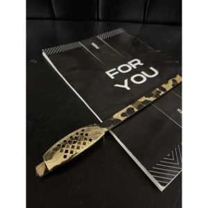 Cinturón de Mujer con Hebilla de Cobre de Diseño, Estampado de Leopardo, Cuero PU, Accesorio de Moda - Product Image 1