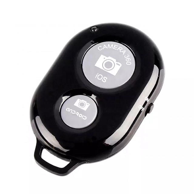Hot Sale Mini Selfie BT Selfie Remote Controller Camera Shutter for Mobile Phone Pink Purple Green