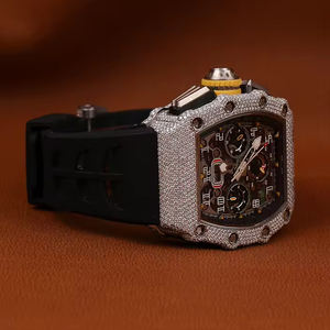 นาฬิกาข้อมือผู้ชายรุ่นดัง 11-03Tourbillon ออโตเมติก ประดับเพชร ฟังก์ชั่นหลากหลาย กันน้ำ หรูหรา ปรับแต่งได้ พร้อมเพชรโมอิสซาไนต์ - Product Image 5