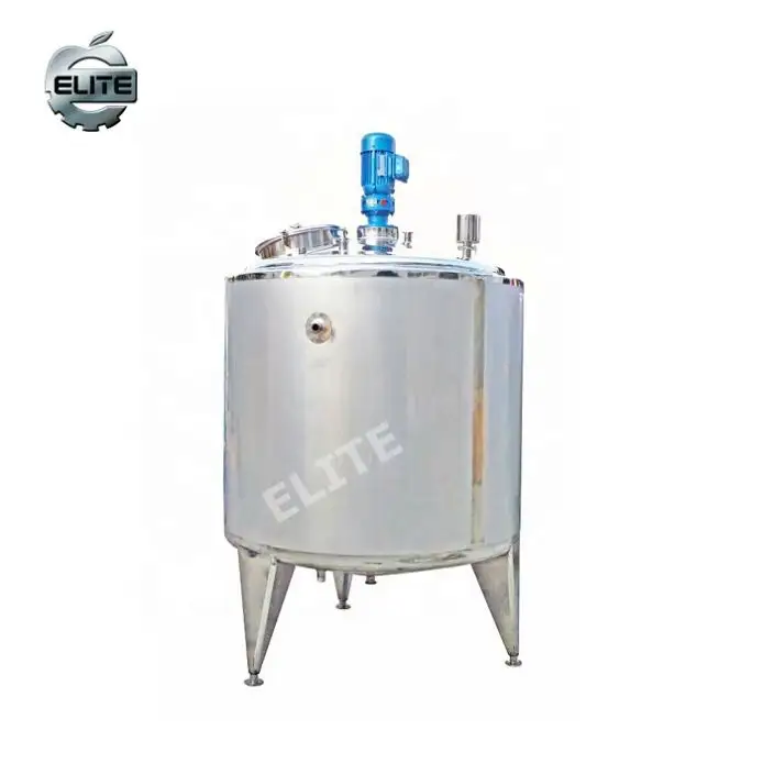 300L 500L factory price small liquid detergent making machine liquid chemical stainless steel mixing tank