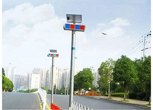 Hot bán tích hợp an toàn đường bộ <span class=keywords><strong>Strobe</strong></span> cảnh báo ánh sáng năng lượng mặt trời Powered Red Blue nhấp nháy blinker làm bằng nhựa bền - Product Image 6