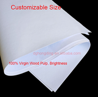 Papel Offset Doble Sin Madera Económico de 60-100 g/m², Papel de Impresión Sin Recubrimiento, Tamaño de Corte Personalizado para Imprenta