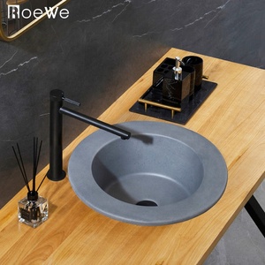 <span class=keywords><strong>Lavabo</strong></span> de piedra arenisca <span class=keywords><strong>Retro</strong></span>, <span class=keywords><strong>lavabo</strong></span> de superficie con patrón de terrazo, <span class=keywords><strong>lavabo</strong></span> de baño de piedra - Product Image 6