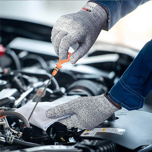 حار بيع فائدة تنفس البناء العمل قفازات قفازات مقاومة للقطع - Product Image 4