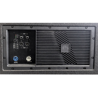 LEON AUDIO Équipement audio professionnel Caisson de basses actif double 18 pouces 3200W Amplificateur classe D DSP Bi-Amplification