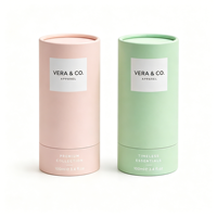 Boîte cylindrique ronde en carton rigide écologique de luxe avec dorure à chaud pour emballage cadeau de fleurs et de produits de soin, fabricant de logos personnalisés