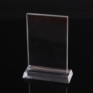 Soporte de exhibición de plástico transparente para menú de restaurante, soporte de acrílico personalizado, A5, A4, 8,5x11, venta al por mayor - Product Image 3