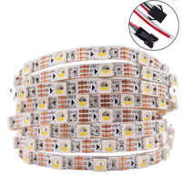 Bande LED RGBW Pixel SK6812 adressable 5050 flexible