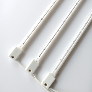 <span class=keywords><strong>Tube</strong></span> chauffant infrarouge à filament de tungstène transparent semi-or 800W 1500W pour chauffage de salle de bain - Product Image 2