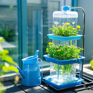 Hidroponik sürdürülebilir dikey çiftlikler üç boyutlu bahçe kulesi için plastik enjeksiyon parçası üretimi - Product Image 5