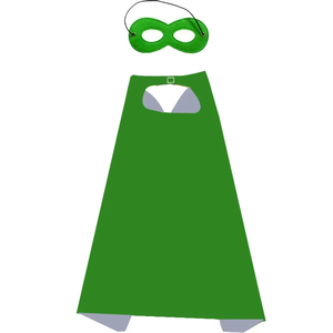 <span class=keywords><strong>Capas</strong></span> de Superhéroes de Alta Calidad al por Mayor, Disfraz de Doble Capa de Satén con Impresión de Logotipo Personalizado, <span class=keywords><strong>Capas</strong></span> de Superhéroes para Adultos y Niños - Product Image 4