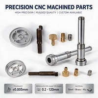 Pièces usinées CNC sur mesure en laiton et acier : pignon, engrenage, tube, œillet, rivet, poulie pour horloges, instruments, jouets, moteurs et électronique