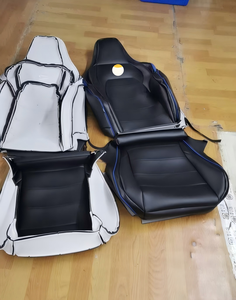 Elegante Set Completo di Coprisedili in Pelle per Rinnovare l'Interno dei Veicoli Volkswagen - Product Image 6