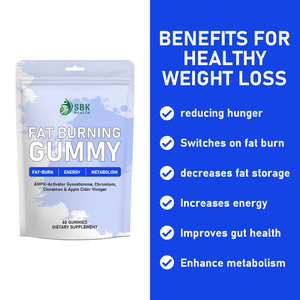 Gomitas quemagrasas de venta directa de fábrica con soporte de carbohidratos totales, impulsan el metabolismo y la masa corporal magra, activan la quema de grasa. - Product Image 2