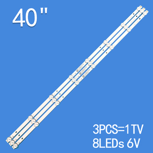 Bande de rétroéclairage LED pour téléviseur 40 <span class=keywords><strong>pouces</strong></span> MS-L2695 V1 <span class=keywords><strong>Rca</strong></span> Rtv4019sm40F01T2S2 LC-40Q3000U 40DFS69 LC-40Q5020U 6V/LED - Product Image 6