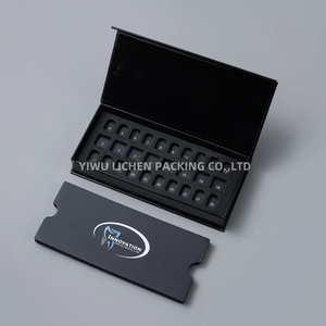 กล่องวีเนียร์แบบกำหนดเอง 20 ช่อง สำหรับใส่ฟัน<span class=keywords><strong>ปลอม</strong></span> อุปกรณ์ดูแลฟัน ชุดฟอกสี<span class=keywords><strong>ฟัน</strong></span> กล่องเก็บอุปกรณ์ทันตกรรม - Product Image 1