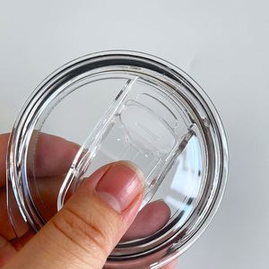 20Oz Slider Standard Replacement Leak Proof <b>Sliding</b> Lid <b>Plastic</b> for Skinny Straight Tumbler - Product Image 4