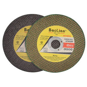 Disco de corte BaoLian de 107x1.2x16mm de fibra de resina para pulir metal y acero inoxidable - Product Image 1