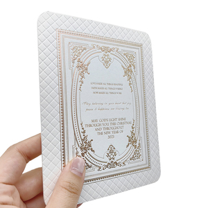 Tarjetas de Visita Impresas Personalizadas en Cartón Dúplex, con Estampado en Relieve, Impresión UV, Impresión Offset, Código QR, Tarjeta de Felicitación Plegable - Product Image 6