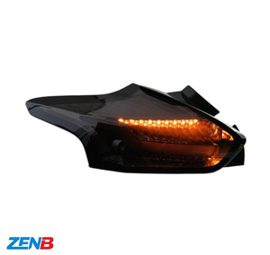 Luces LED <span class=keywords><strong>de</strong></span> Circulación Diurna para Ford Focus Hatchback 2015-2018, Conjunto <span class=keywords><strong>de</strong></span> Luces Traseras Mejoradas - Product Image 6