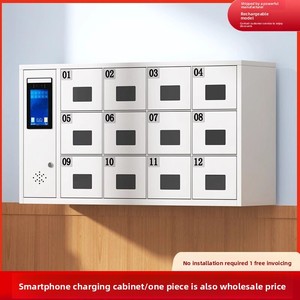 Casiers de recharge personnalisables pour smartphones, stockage électronique pour supermarchés, reconnaissance faciale, code-barres, empreinte digitale pour espaces publics - Product Image 2