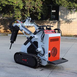 Minicargadora hidráulica de alta eficiencia con certificación CE, movimiento de tierra sobre orugas, envío gratis, entrega global - Product Image 3