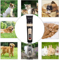 Tondeuse Électrique Rechargeable Silencieuse pour Animaux de Compagnie – Coupe-Poils pour Chats et Chiens – Machine de Toilettage Professionnelle