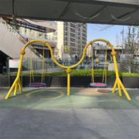 La Chine usine à bas prix balançoire ensembles aire de jeux pour enfants en plein air pour parc d'attractions centre commercial Kindgarden